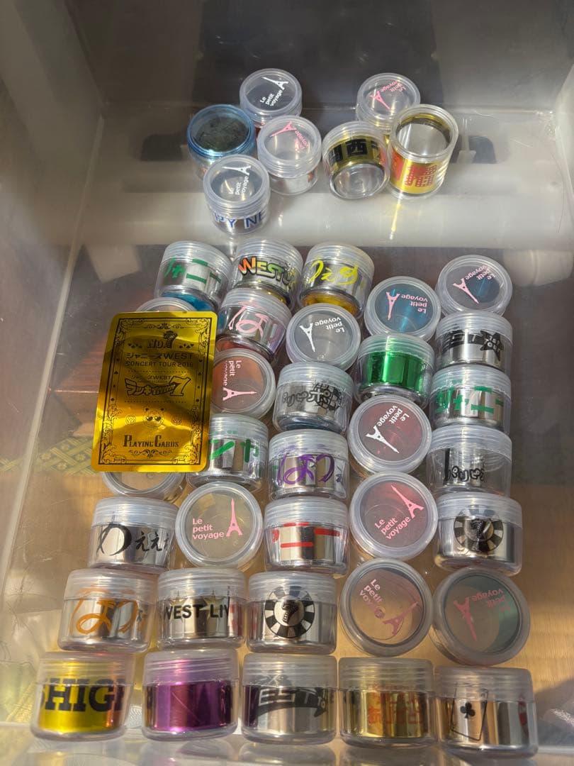 west. 銀テープ　45本　おまけあり