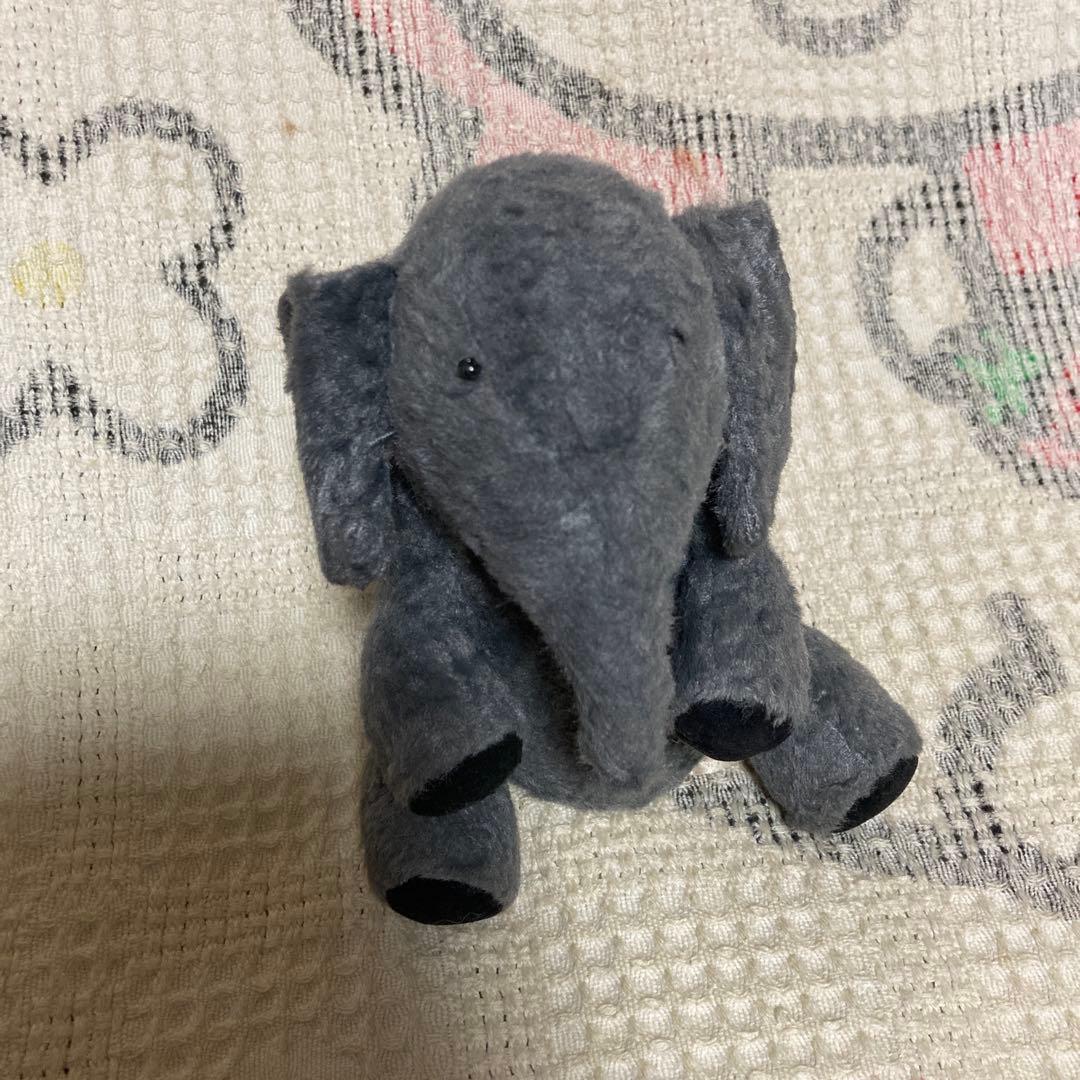 モンスイユ　ゾウ　ぬいぐるみ　2コセット 中古品　バラ売り不可