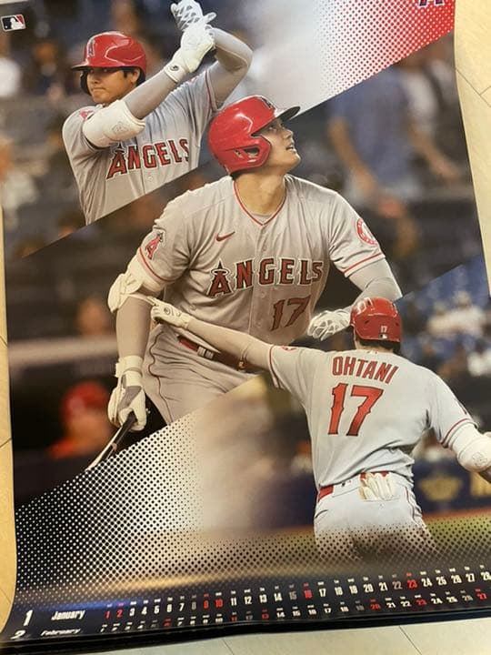 大谷翔平 サイン入りカレンダー 2022