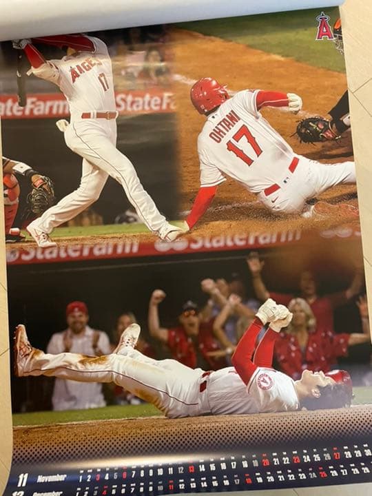 大谷翔平 サイン入りカレンダー 2022