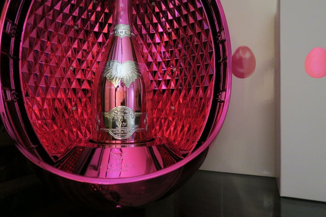 エンジェル ヴィンテージ 2008年 ピンク エッグ 正規品 シャンパン