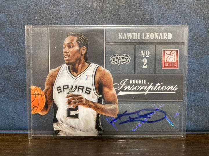 PANINI カワイ•レナード　サイン入りルーキーカード