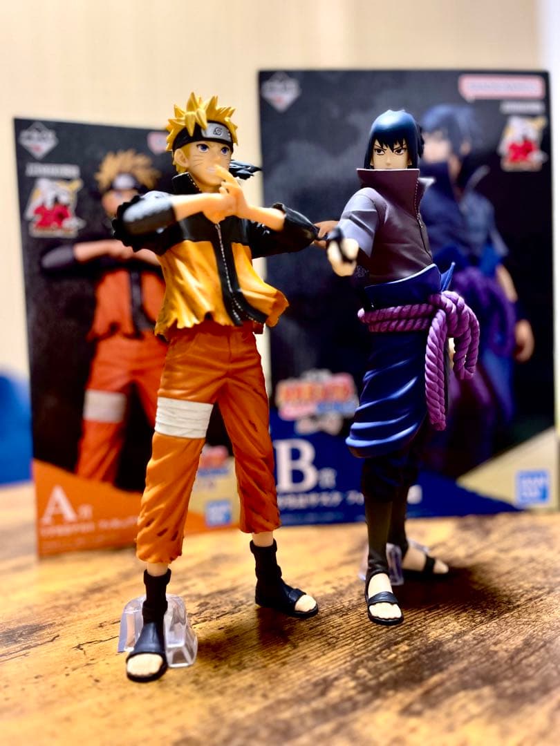 杏仁豆腐様　1番くじ　忍びの絆　ナルト