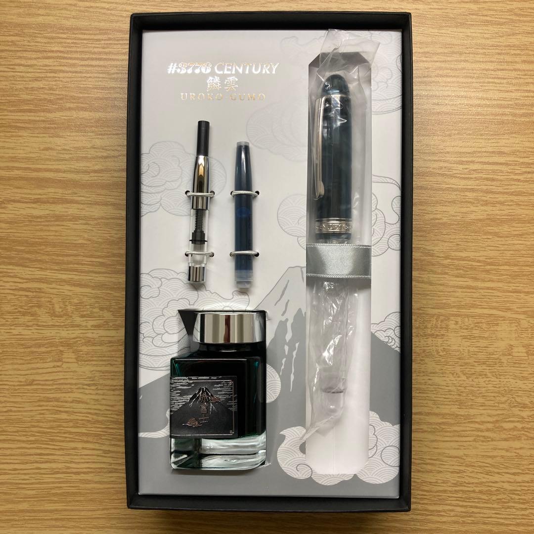 プラチナ万年筆　PLATINUM 3776センチュリー　鱗雲　新品未使用品