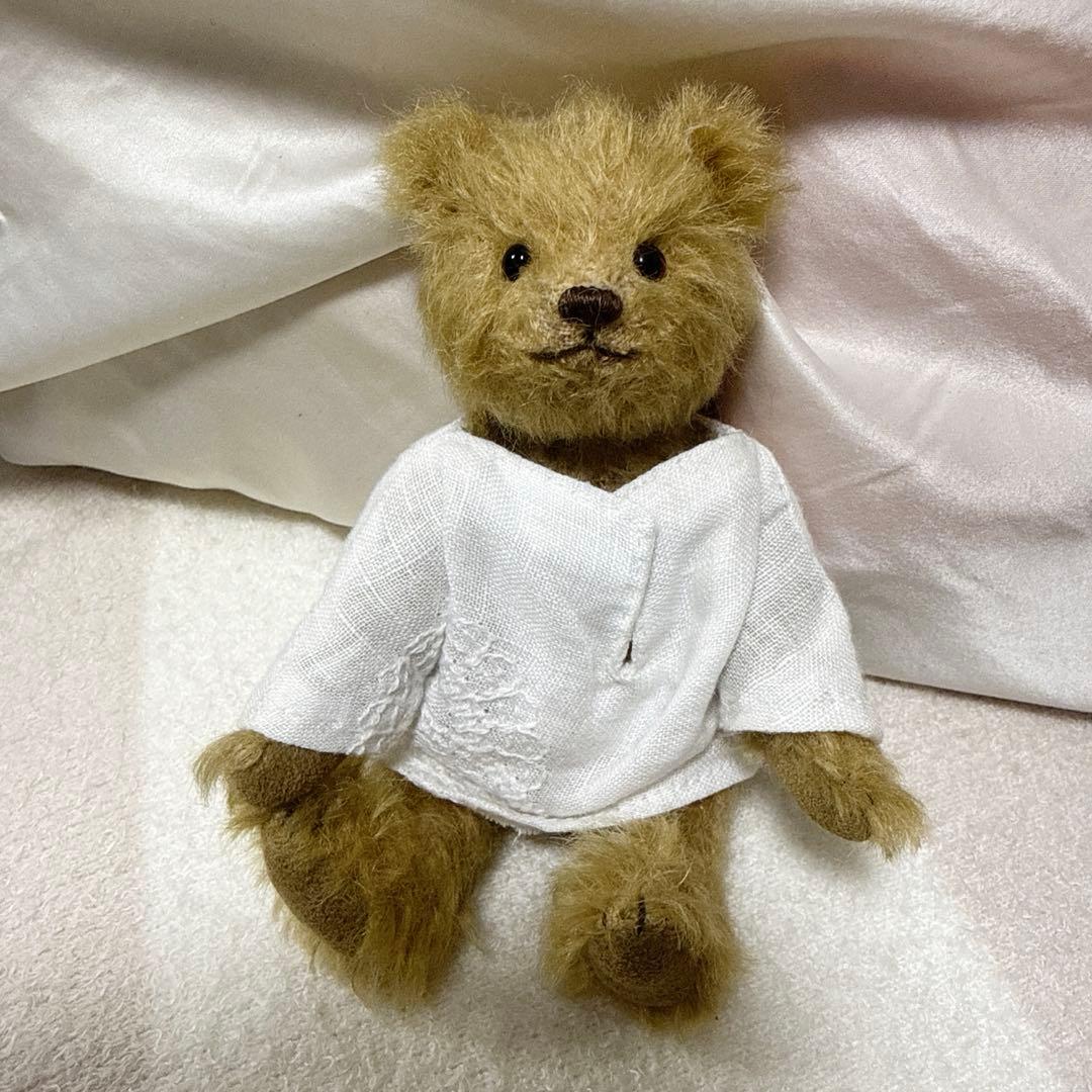 アンティークリネン　くま　国内作家様　アーティストベア