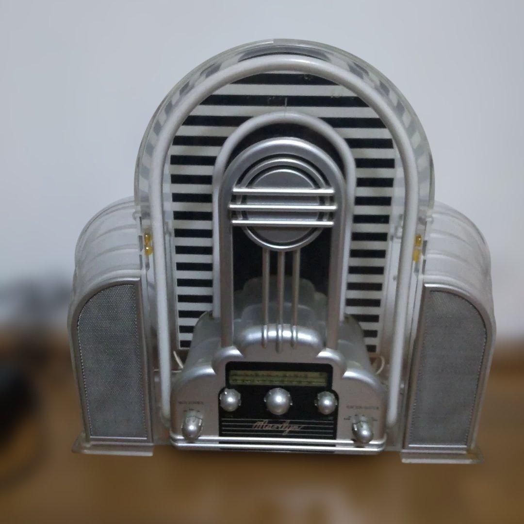 Cicena FM/AM ステレオ ネオン ラジオ ジュークボックス