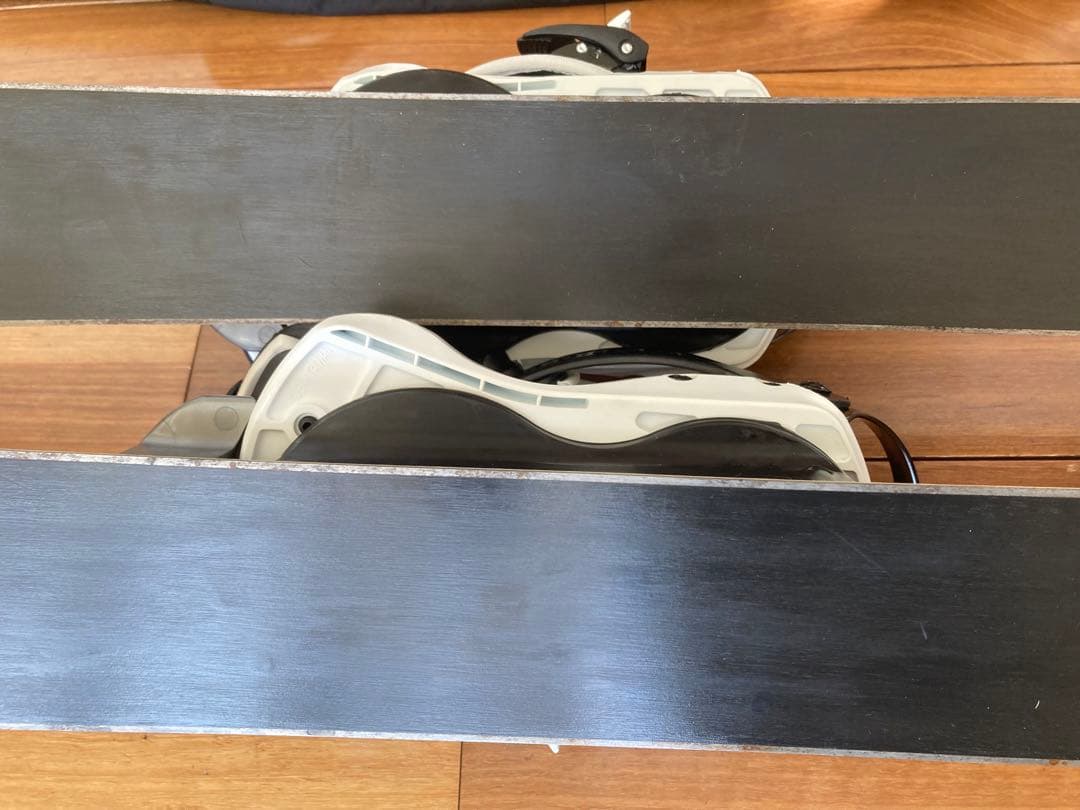 【美品】ショートスキー(ファン) スノーボードブーツ用　ケース付JOYRIDE