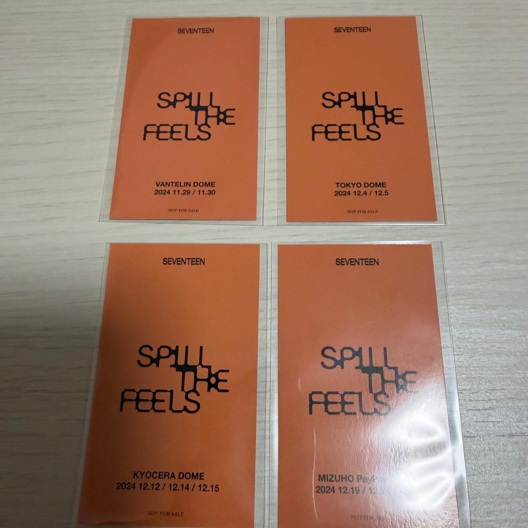SEVENTEEN エスクプス SPILL THE FEELS 会場限定　コンプ
