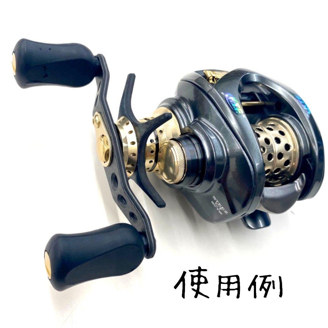 IXA、80mmカーボンハンドル、ハンドルファスナー、シャンパンゴールド、KTF