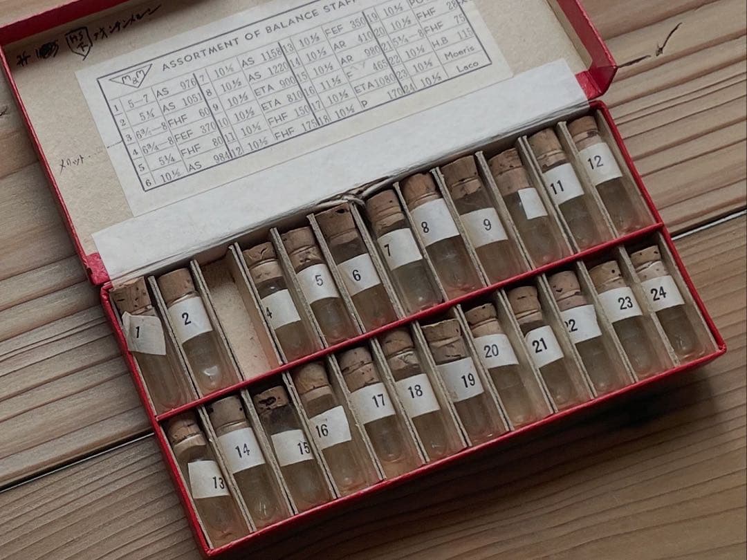 古い小さなガラス管set レトロ　時計パーツ　アンティーク　古道具　オブジェ