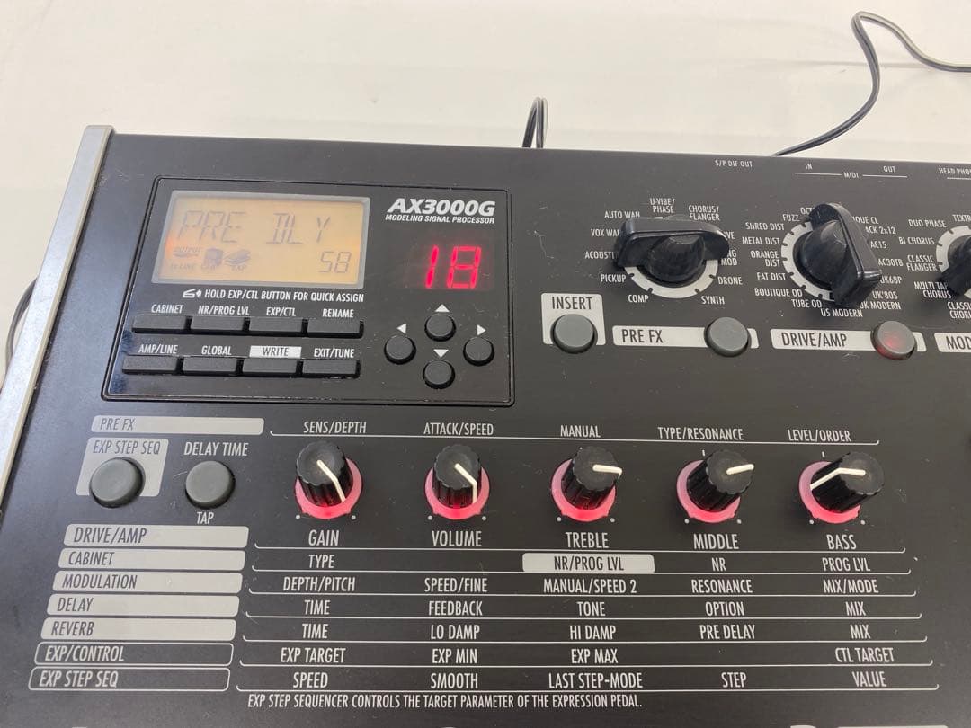 KORG コルグ TONEWORKS AX3000G マルチエフェクター