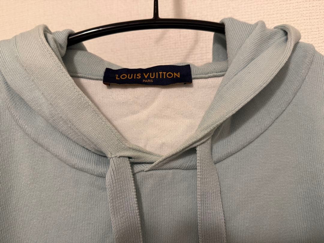 ルイヴィトン　ニットフーディ　パーカー　モノグラム