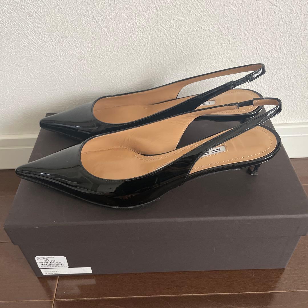 PELLICO ミュール3.5 Black 36