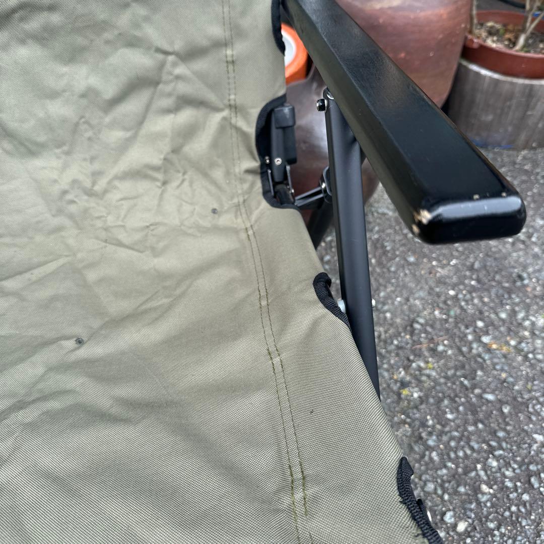 最終お値下げ‼️コールマン レイチェア オリーブ 2脚セット中古