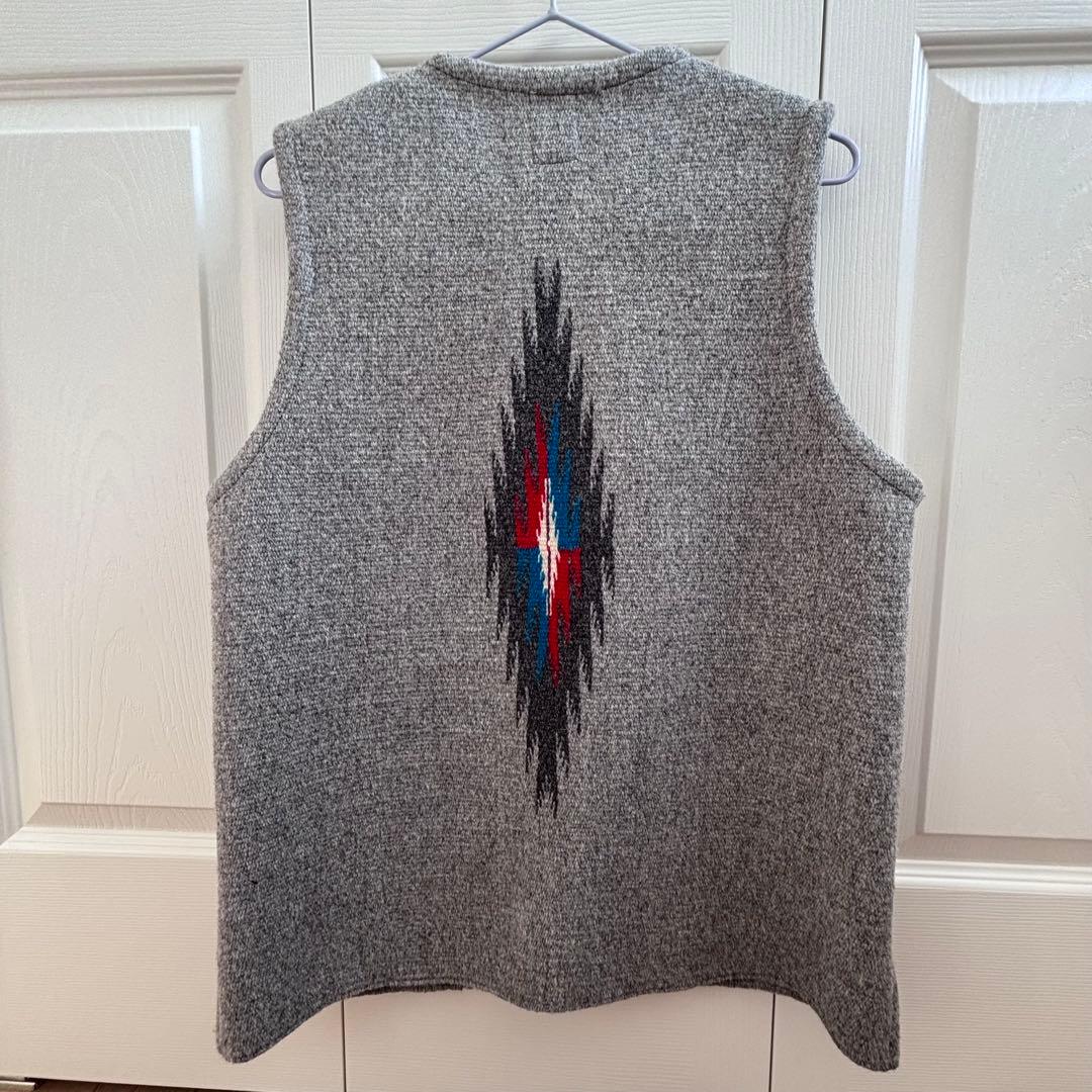 岡*]様 オルテガ グレー 38 スクエアフロント　チマヨベスト ポケット