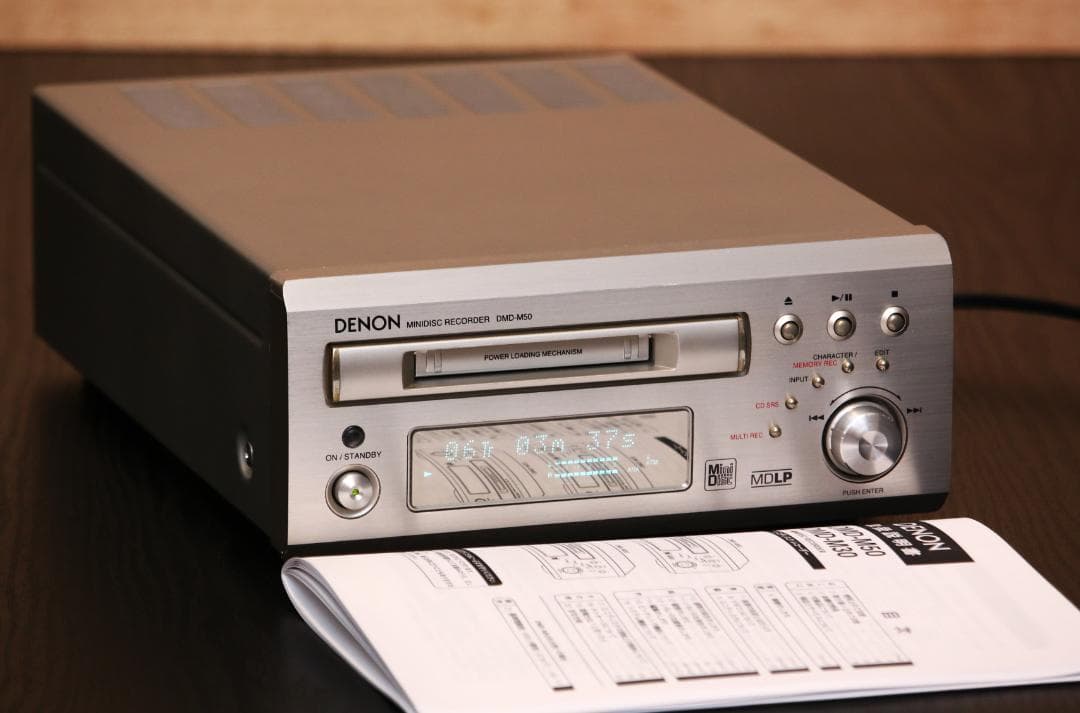 DENON DMD-M50 MDデッキ　MDプレイヤー/レコーダー 完動品