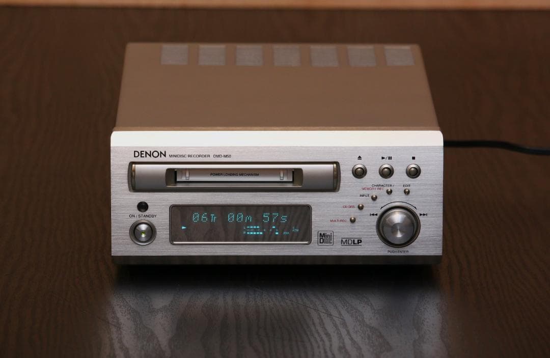 DENON DMD-M50 MDデッキ　MDプレイヤー/レコーダー 完動品