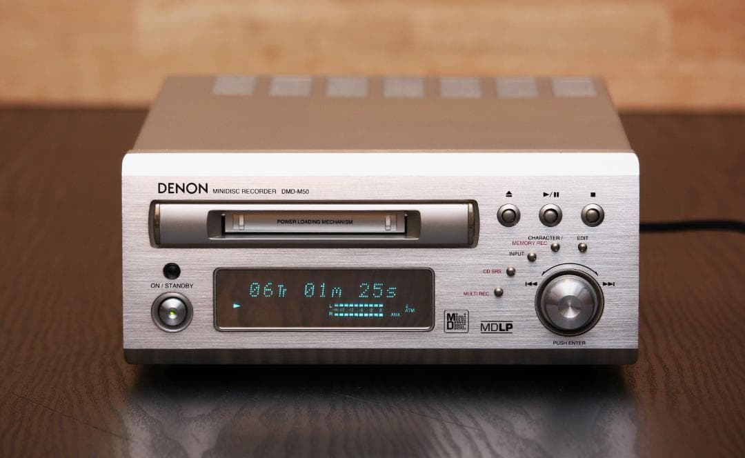 DENON DMD-M50 MDデッキ　MDプレイヤー/レコーダー 完動品