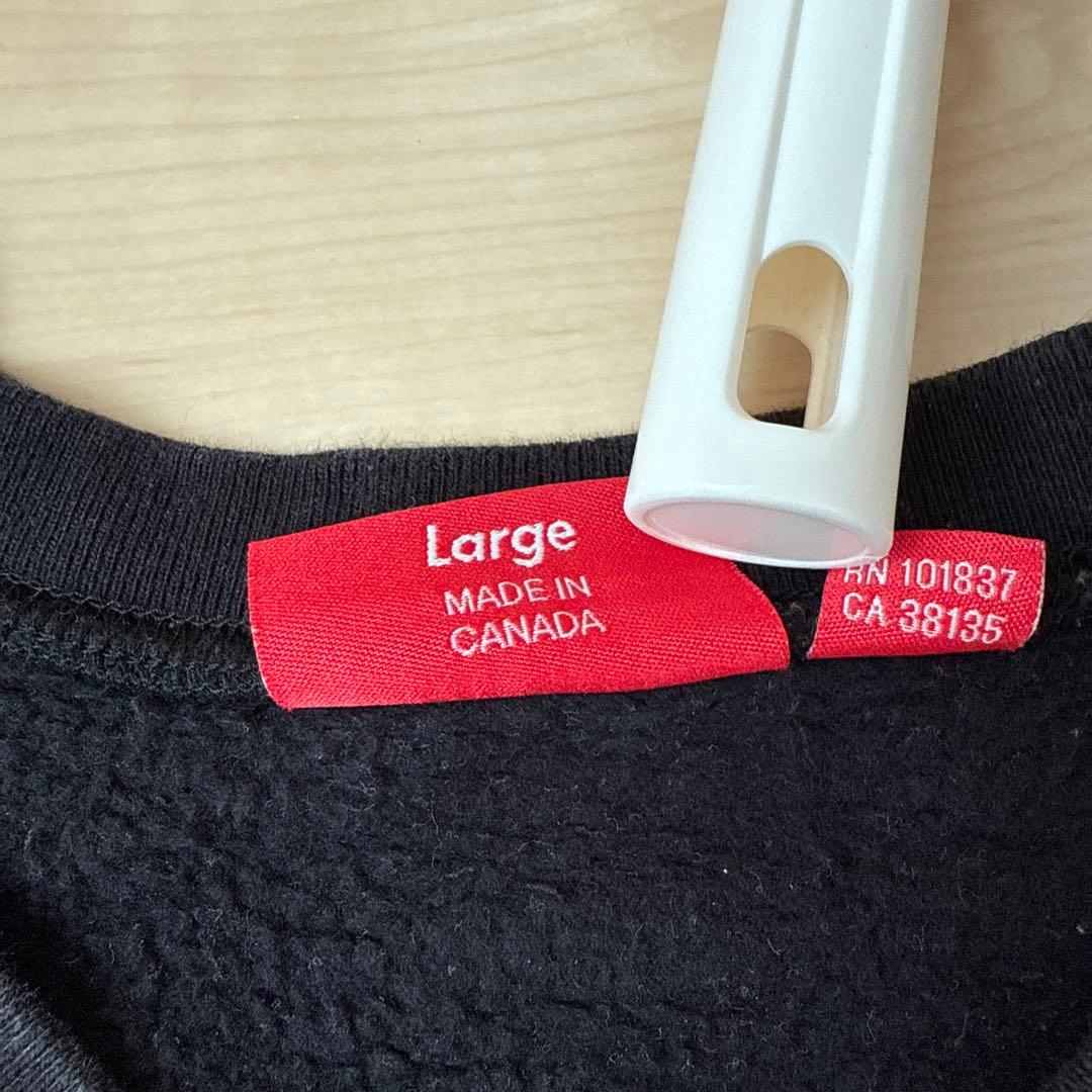 Supreme スウェット L ブラック