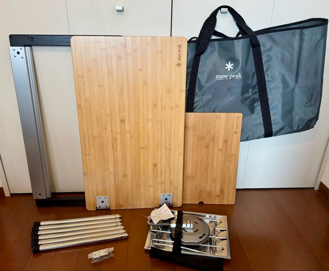 スノーピーク IGT アイアングリルテーブル フラットバーナー トート セット