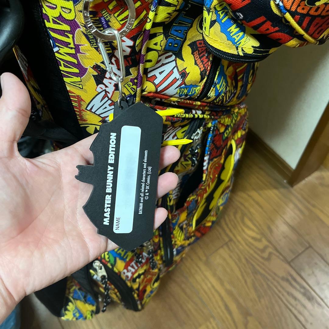 MASTER BUNNY×バットマンコラボ限定品 中古キャディバッグ　レア