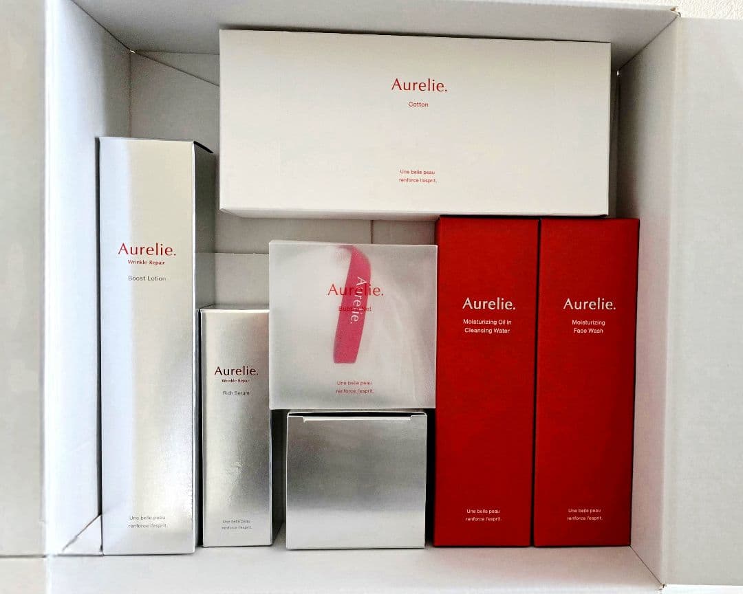 Aurelie. プレミアムエイジング集中ケアコース 5点セット+ 特典 3点