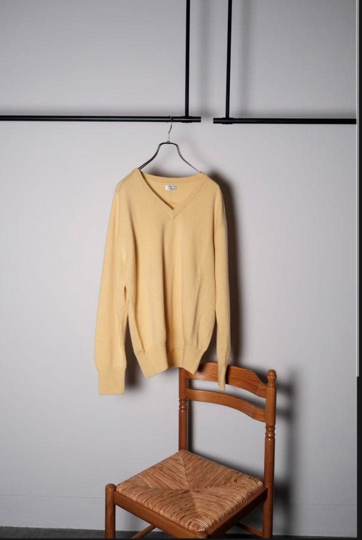 MAATEE&SONS 度詰めＶネックセーター