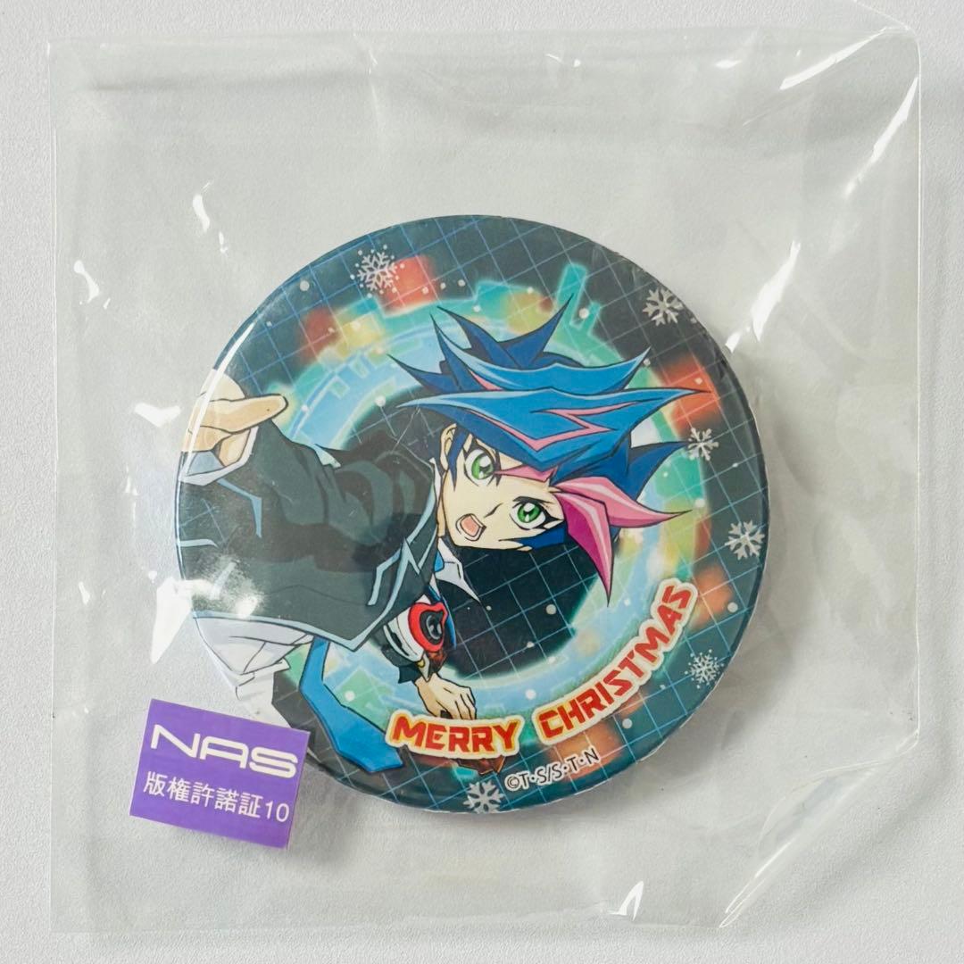 遊戯王 クリスマス プリロール 2019 藤木遊作 缶バッジ