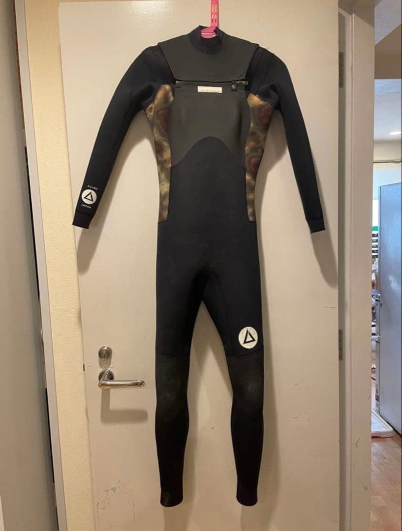 セミドライスーツ フロントジッパー カモフラージュ