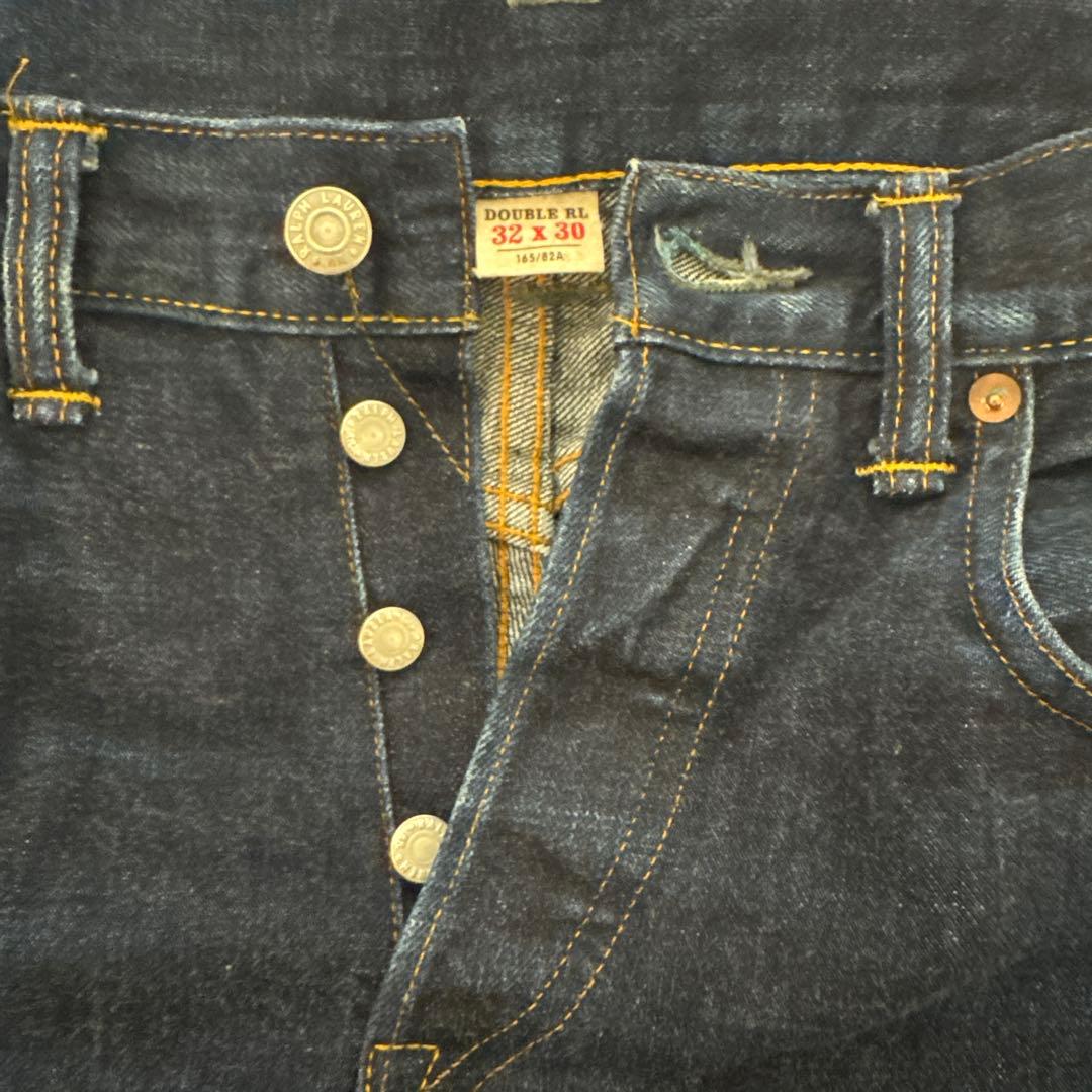 RRL スリム フィット セルビッジ ジーンズ　W32