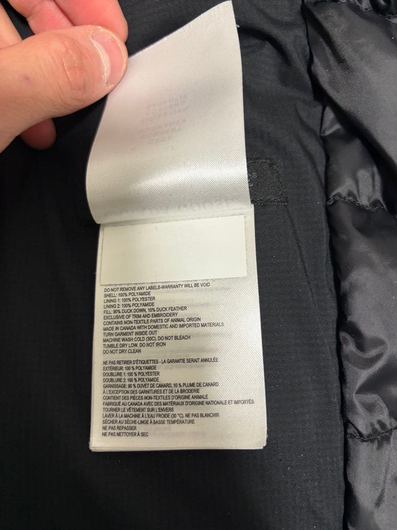 カナダグース　ロッジフーディー　ブラックレーベル　XLサイズ
