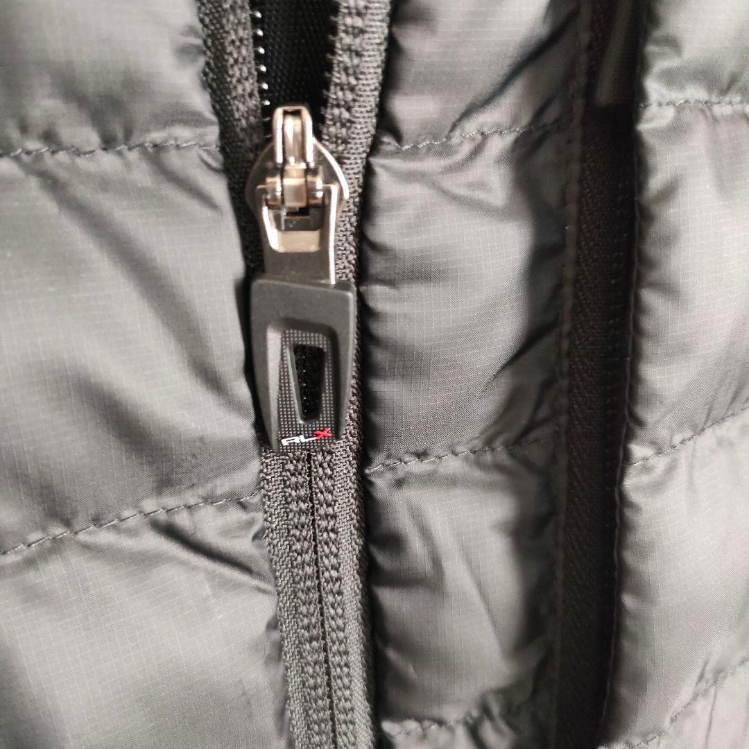 【美品】RLX RALPH LAUREN 中綿 ジャケット M 黒 軽量 f