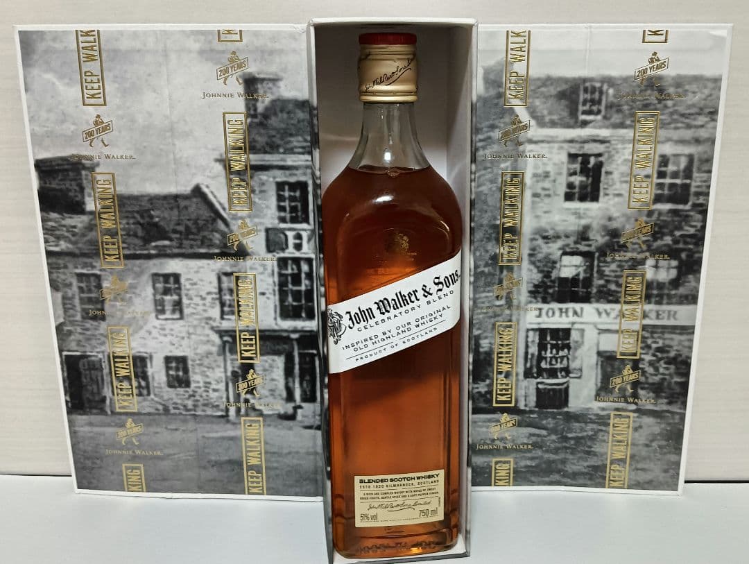 ジョンウォーカー＆サンズ セレブラトリー ブレンド ジョニーウォーカー200周年