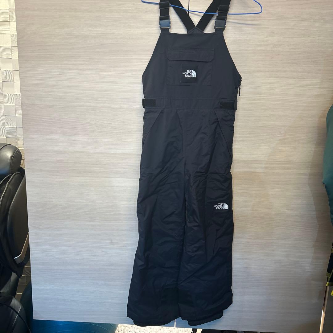 ノースフェイス　キッズ　スノーウェア　スキーウェア　ビブパンツ 140cm