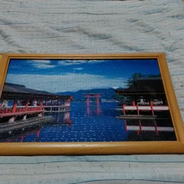 広島厳島神社完成品パズル