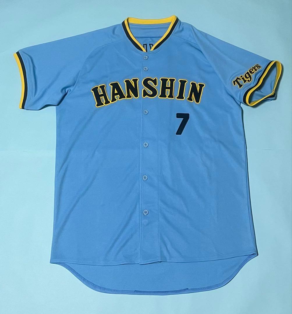 阪神タイガース　真弓明信選手ユニフォーム　1979-1983復刻ビジターモデル