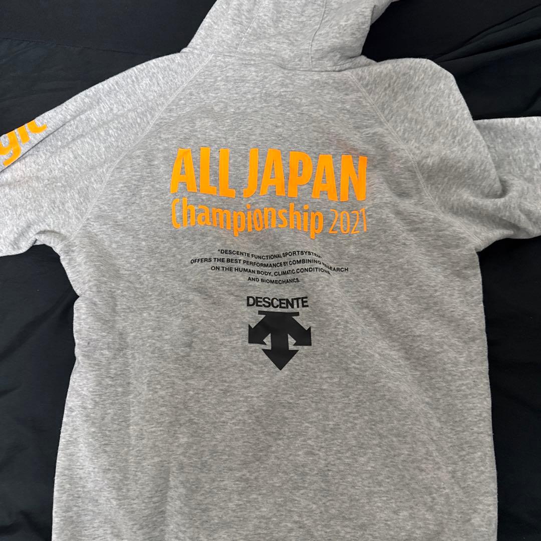 DESCENTE ALL JAPAN Championship2021L鎮西着用