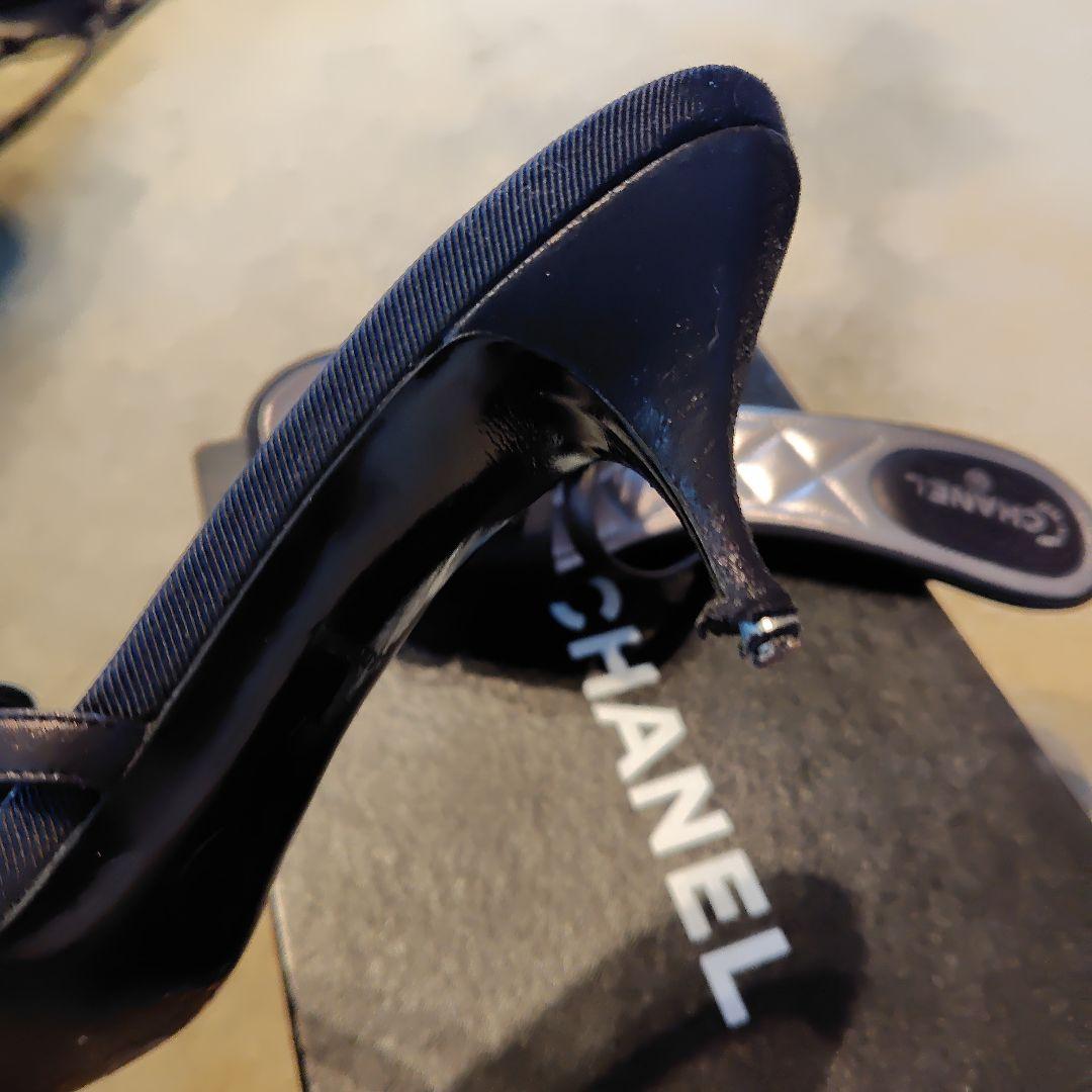 専用ページ『訳あり』　シャネル　サンダル　ミュール 37