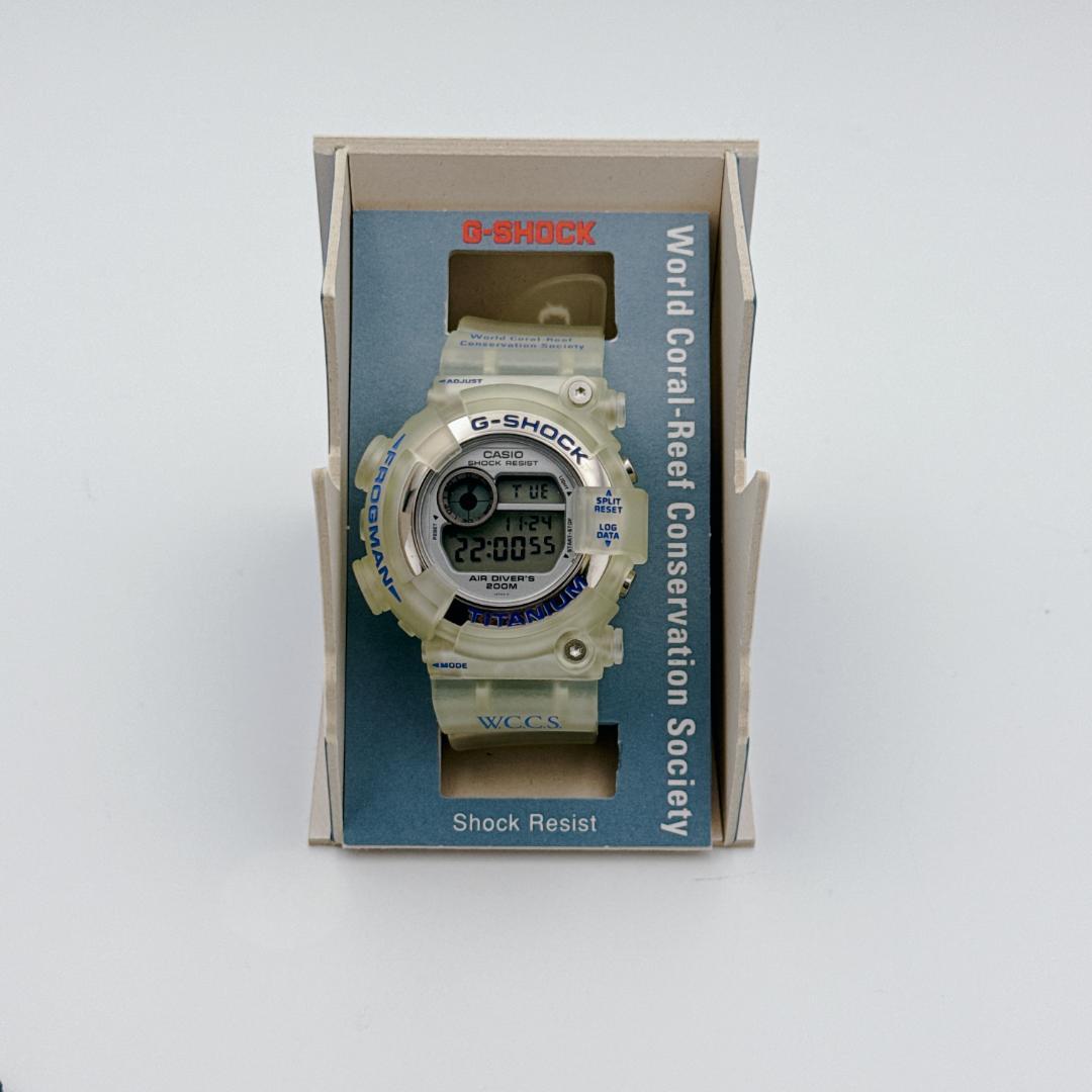 【希少・ほぼ未使用】フロッグマン W.C.C.S. DW-8201WC-2T