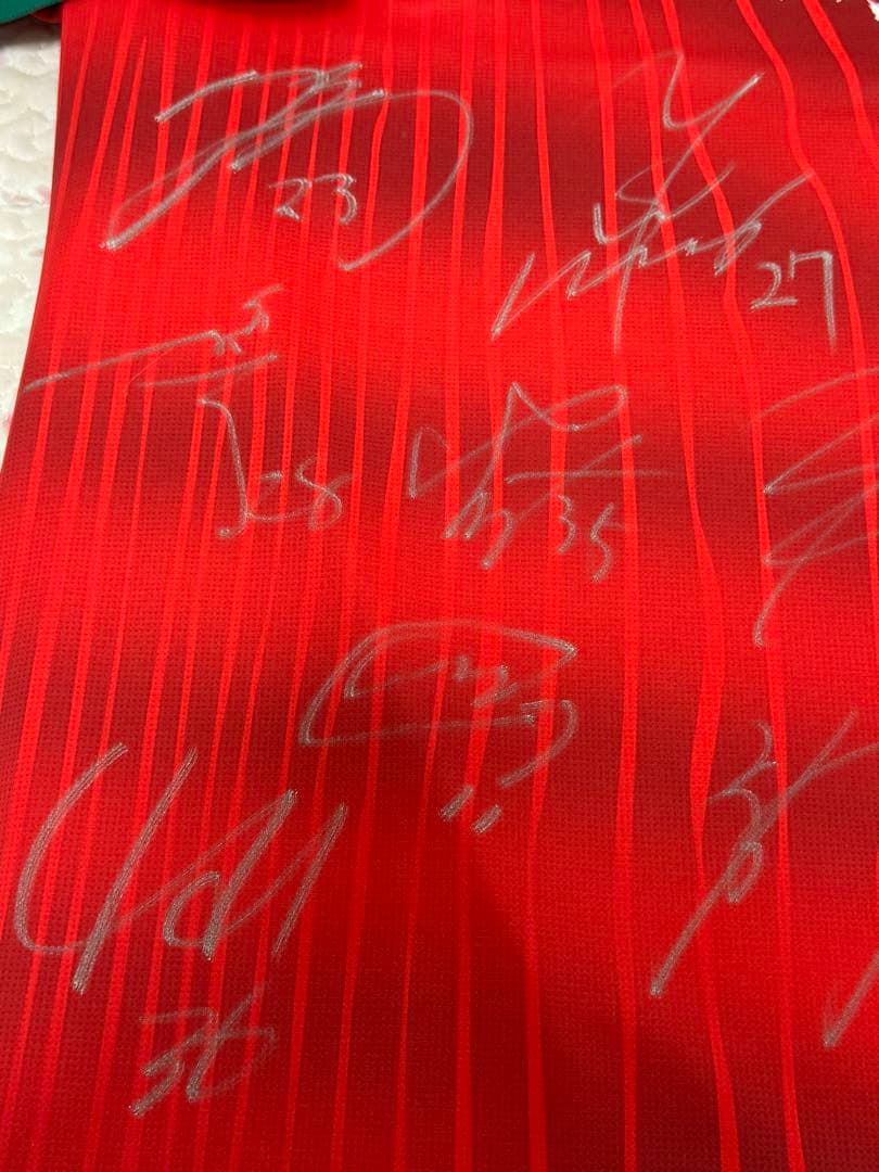 【鑑定書有り】鹿児島ユナイテッドFC 直筆サイン サッカー ユニフォーム