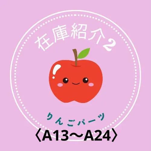 ネイルパーツ　在庫紹介2〈A13〜A24〉