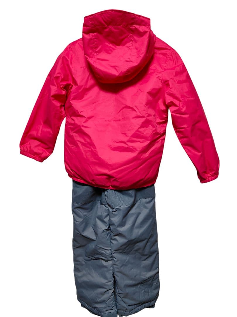 【美品】コロンビア Columbia スキーウェア上下セッ 120 リバーシブル