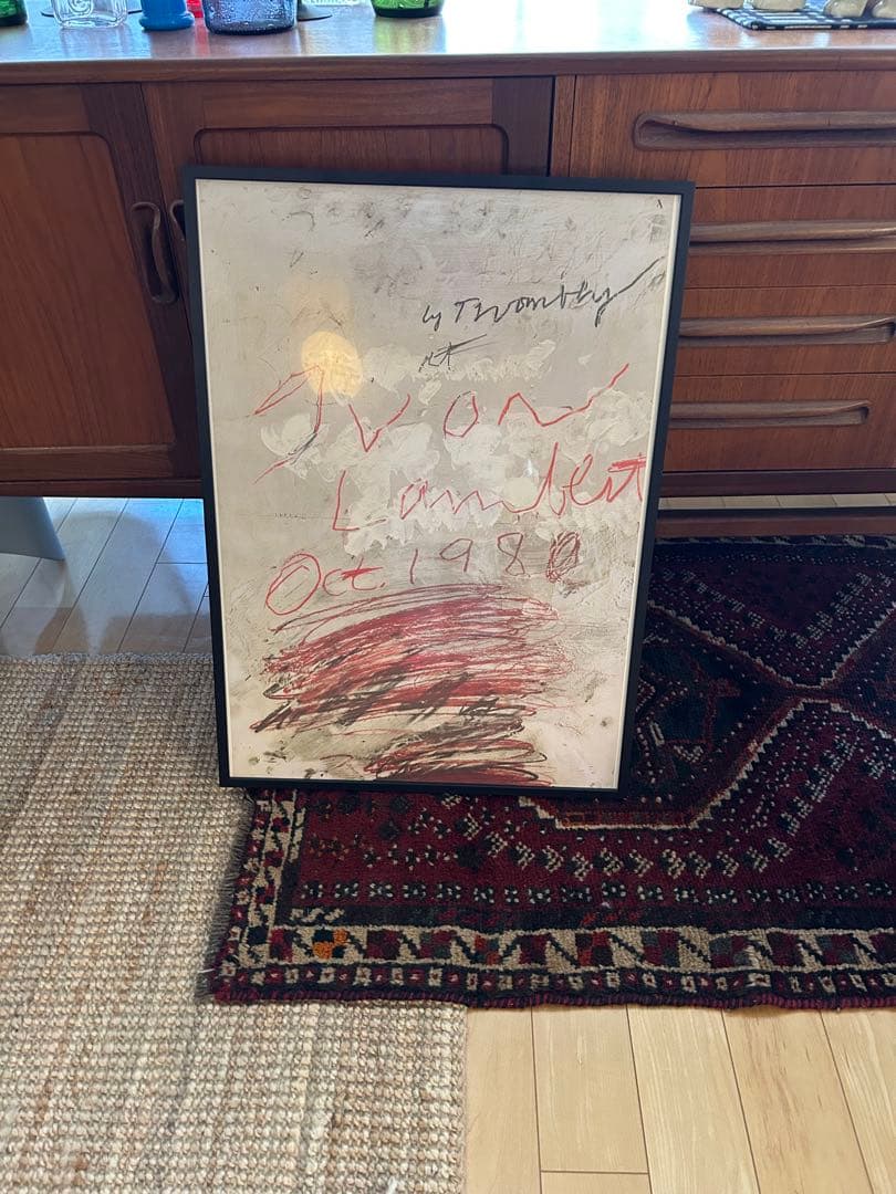 サイトゥオンブリー　ポスター　Cy Twonbly サイ・トゥオンブリー