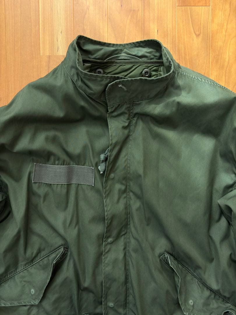 実物 USED米軍 M-65フィッシュテール シェルライナー