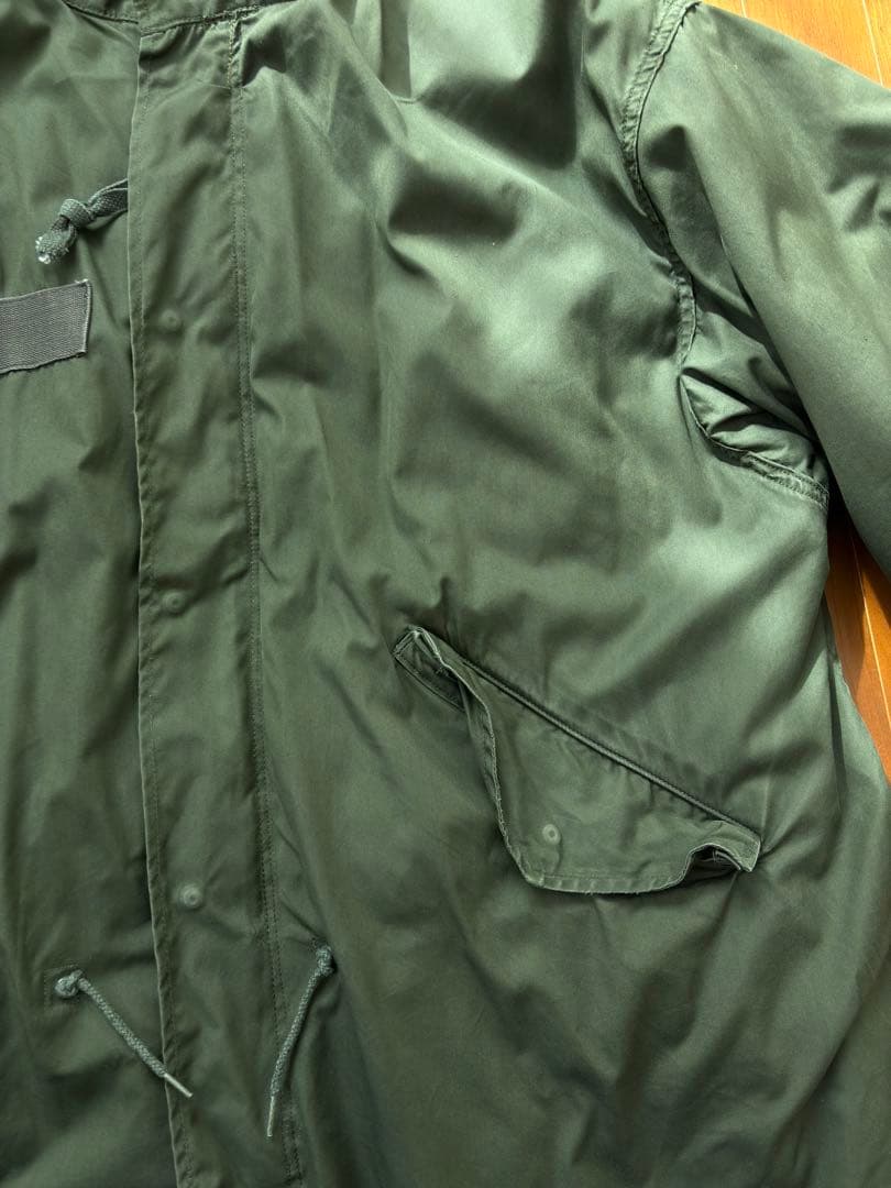 実物 USED米軍 M-65フィッシュテール シェルライナー