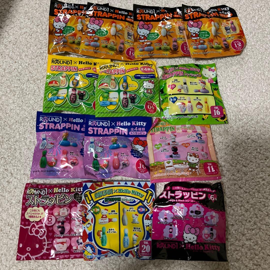 Hello Kitty STRAPPIN 13個ラウンドワン スペシャル入り