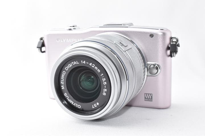 OLYMPUS PEN E-PM1 ピンクレンズキット sdカード付き