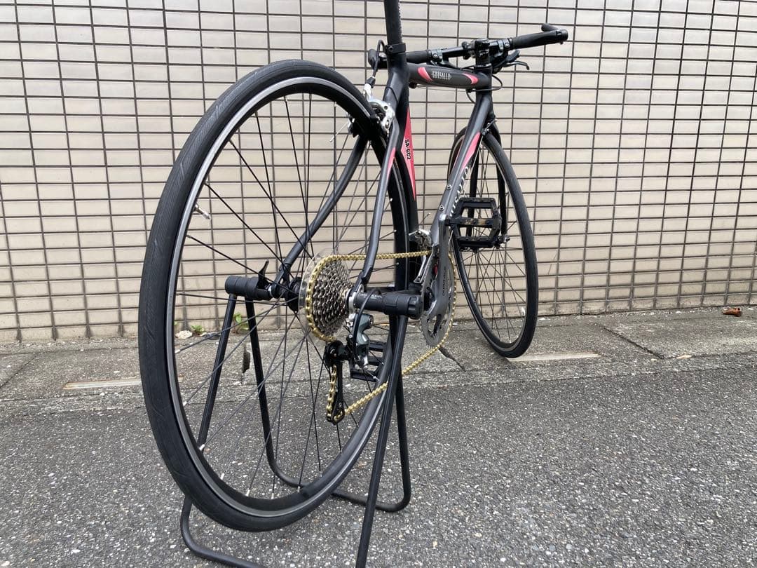 ギザロ GHISALLO SA-GC2 カーボンフレーム タイヤ&チェーン新品