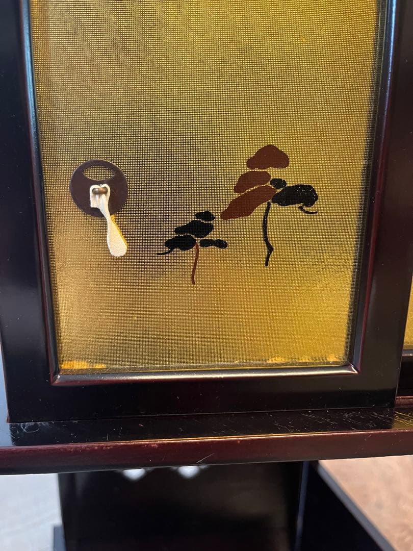 徒然棚 飾り棚 組立式 淡々斎好写 茶道具 極上品