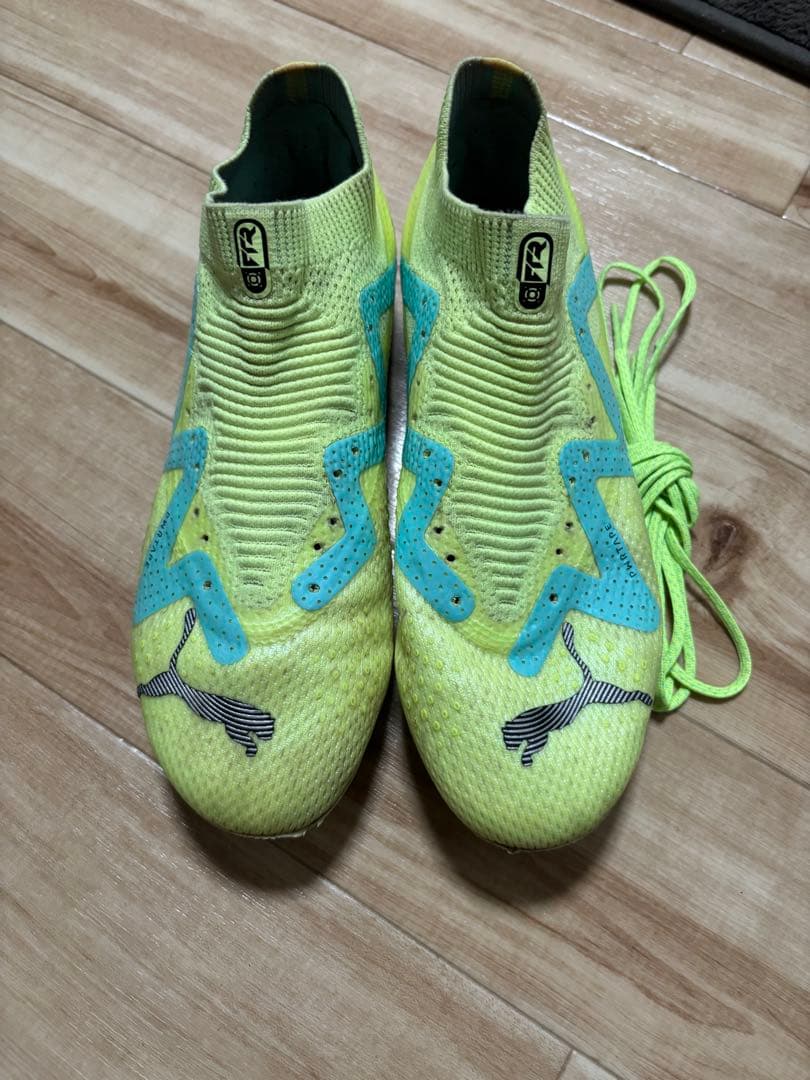 Puma フューチャーアルティメット6 HG サッカーシューズ イエロー/ブルー